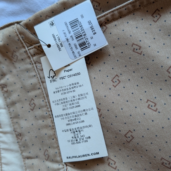 RRL By Ralph Lauren Cotton Size 32x32 Reverse Print Twill Field Pants - Picture 4 of 11